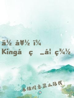 你好，King先生